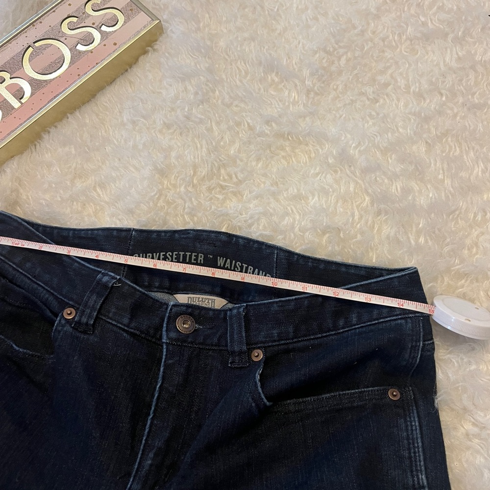 Duluth Trading curve setter waist carpenter jeans - Picture 4 of 7